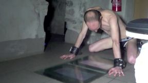 slut hard fucked by straight in leather in backroom