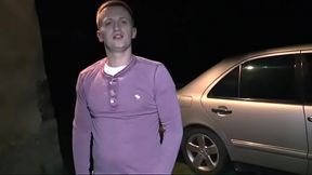 A blindfolded young wife offered by her husband gets hard banged sodomized and pussy creamed by a John Doe MF300069 1