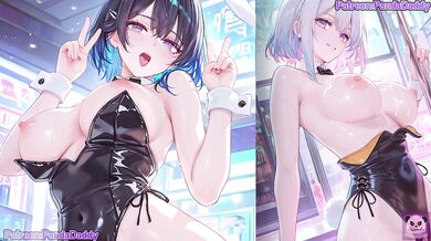 Zenless Zone Zero bunny suit hentai - big tits CoCo Bunny Suit Blow Job for her boss hentai by PandaDaddy