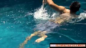 SayUncleNetwork.com - Gay seduction turns Latino jock to raw anal for the first time