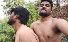 Two Bike Mechanic Stop by on Road and Coming Forest and Fucking Beautiful ***.