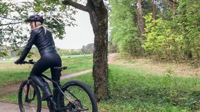 Hot bike ride! Fucked hard in the ass&#x1F351;! Daynia