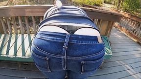 Fat Ass Public Whale Tail