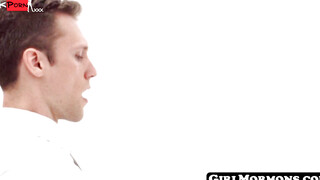 GirlMormons.com - Hot Mormon babe Melody worships her sexy girlfriend Jane with sacre