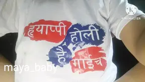 Nepali hot sexy girl holi enjoy and pussy Fucking me holima ramailo garne mn vaye mero putilai samjera auhai ramailo garna parxa