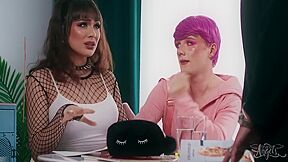 Rana Katana Fucks Benny Fox Against The Wall Until She Orgasms Inside Him