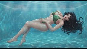 Underwater Fetish Confessions #17: Submerged Siren's Breathless Confessions