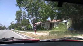 Black slut sucks a big hard cock and she&#039;s filmed in POV