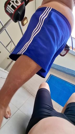 POV: Daddy Boss Boxer Vs Me