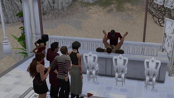 The Blissful Simmers Wedding after party turned sex party