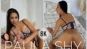 Amazing Sex On The Bed With Beauty Paula Shy