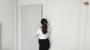 Hot Secretary Tease