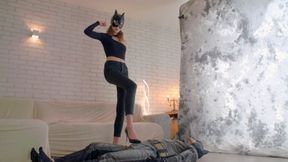 Catwoman Stella Punish Batman In 4 Short Episodes - Part 02 - UHD 3840x2160 - 4K