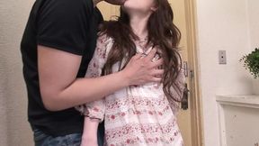 BITCH MOANS AS CLIT IS RUBBED THEN RIDES A HUGE COCK