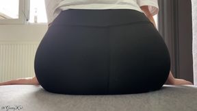 Fart Sound Test Gone Wild: Different Surfaces Naked Leggings
