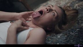 Two hot girls get infected with an alien brain parasite that makes them so horny they start a wild lesbian pounding