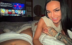 My stepbrother can't resist and fucks hard my perfect body (Creampie)