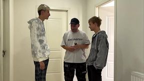 full video daddy and two guys with big dicks fuck student