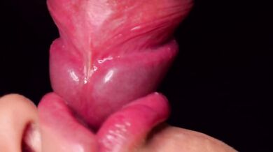 CLOSE UP: BEST Milking Mouth for your DICK! Sucking Cock ASMR, Tongue and Lips BLOWJOB