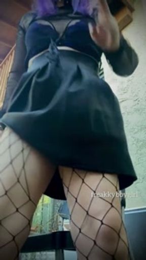 Demon Slut Smokes a Cig