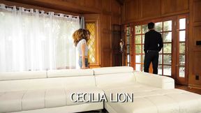 Out of the Family - College Babe Cecilia Lion Fucks Horny Stepdad in New Dormroom