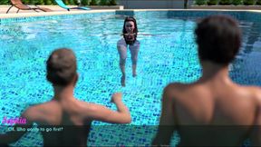 Day 4 - Part 3 - Sofia Taught the Boys How to Swim