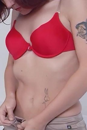 Sexy Redhead Teen Frankie Caught Masturbating and Fucked Interracial by BBC