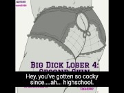 Nerd Strokes off Bully in a public dressing room [M4M]