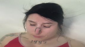 underwater play - breatholding - bubbles