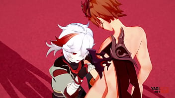 Genshin Impact Yaoi 2 Hours of hard sex with Various characters Compilation 1