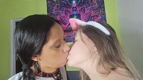 Anita & Isabelita: Cosplay Kisses & Playful Fun - part 3