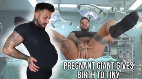 Pregnant giant gives birth to tiny - Lalo Cortez
