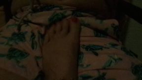 Swimpants evening footjob