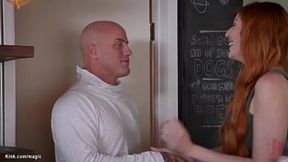 Big-Titted Redhead MILF Lauren Phillips Trades Stepdaughter Paisley Porter For Torment & Whipping
