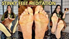Meditate to My STINKY HIPPIE FEET - POV Foot Worship JOI (HD)
