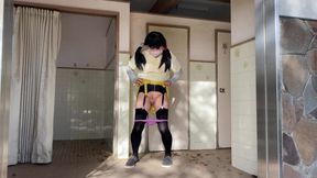 Exposure walk with a big in the park