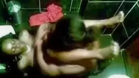 in a public restroom caught naughty couple fucking