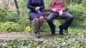 Mom blew me in a public park &mdash;  son-in-law got wrecked