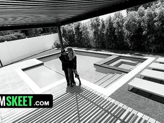 Security Cameras Catch Millie Morgan's Wild Random Hookup With Donnie Punk