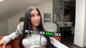 first anal casting with 18yo latina teen from medellin colombia - pov anal sex