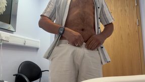 Nurse Hands Me the Cup.Then Sticks Around