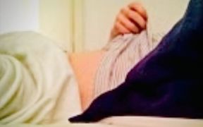 Redhead Stepbrother Caught Wanking His Thick Cock Again! No Cum