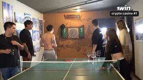 Argentinian porn stars get insane playing strip pong live on Knock Knock Club load - best XXX sex!