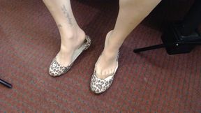 Reinforced Toes Pantyhose Shoeplay