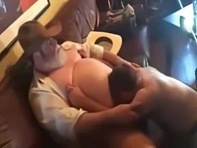 Cowboy Dad Blows Bear