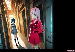 Vamality's Futanari Frenzy: Ichigo vs Code 02 in Anime Anal Delight