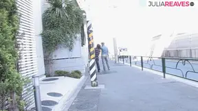 A hard fuck in the ass with a dildo results to massive creampie and squirting