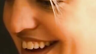 Hot blonde teen surprises her boyfriend with an intimate massage & blowjob on Xmas Eve!