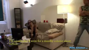 The journalist Simona