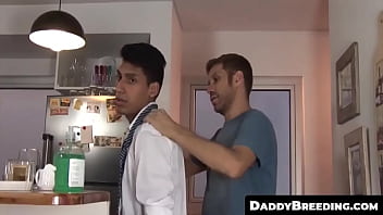 DaddyBreeding.com - Horny cock rider Andres likes taking it up his tight rear until climax